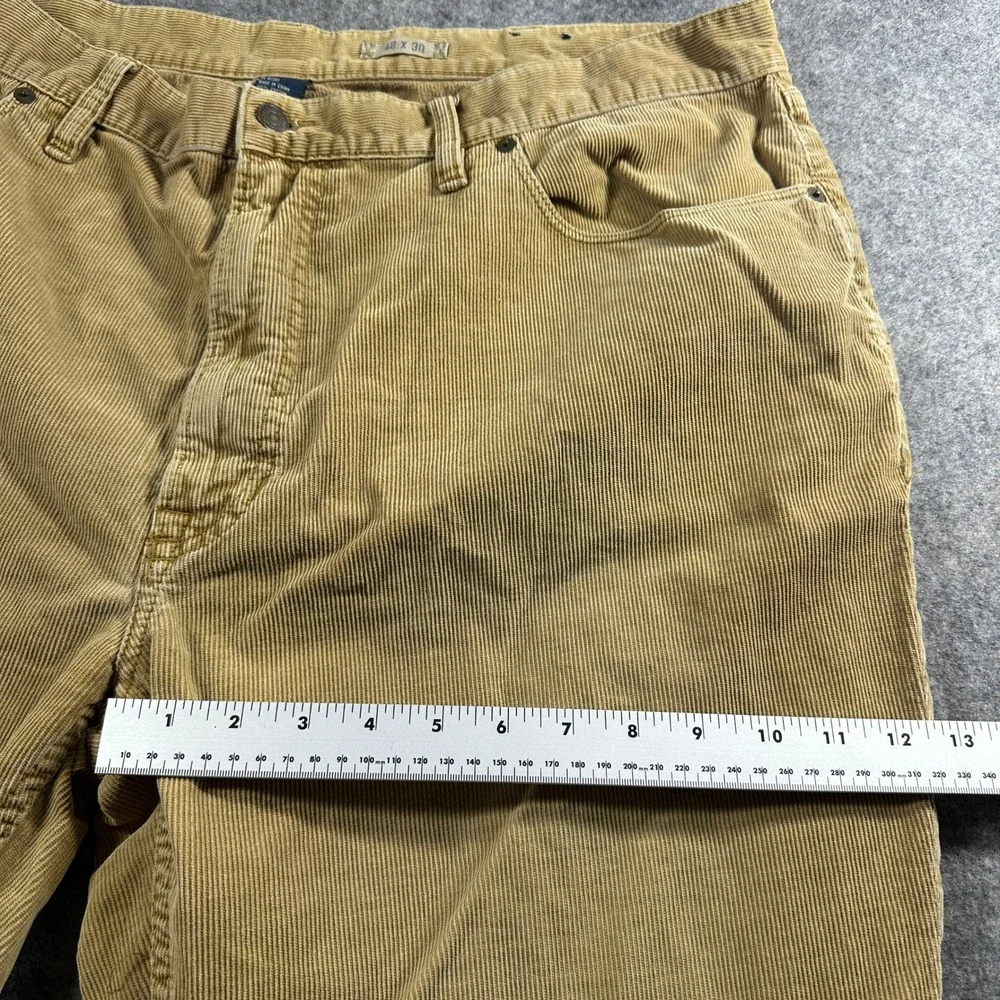 Polo Ralph Lauren Corduroy‎ Pants Mens 42x30 Tan Straight Leg 5-Pocket